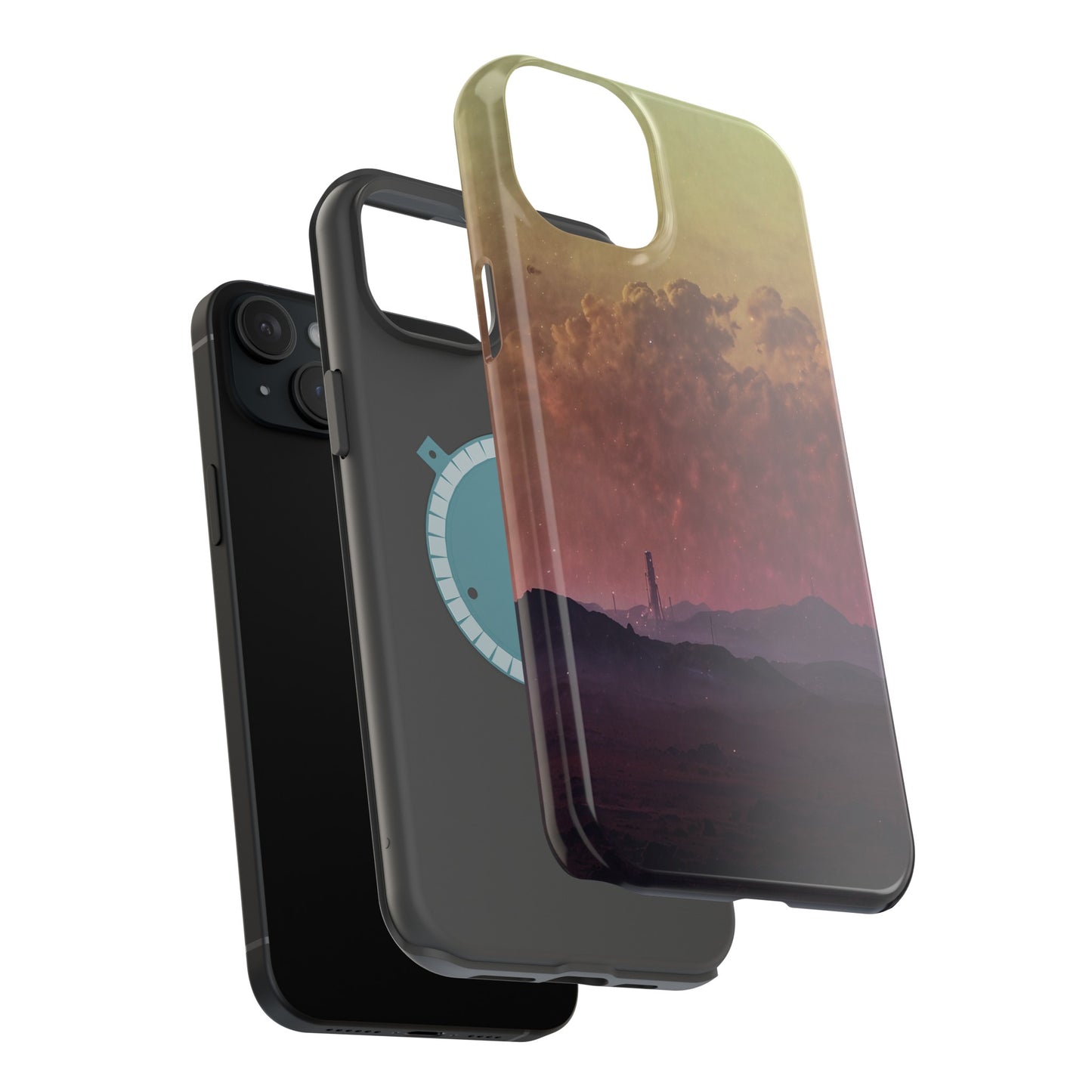 MagSafe Tough iPhone Case - Nebula Nightscape