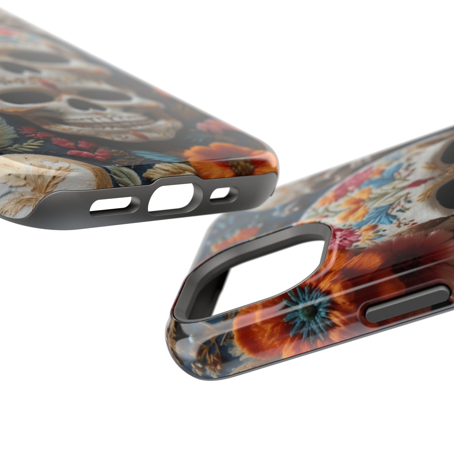 MagSafe Tough iPhone Case - "Artistic Embroidery"