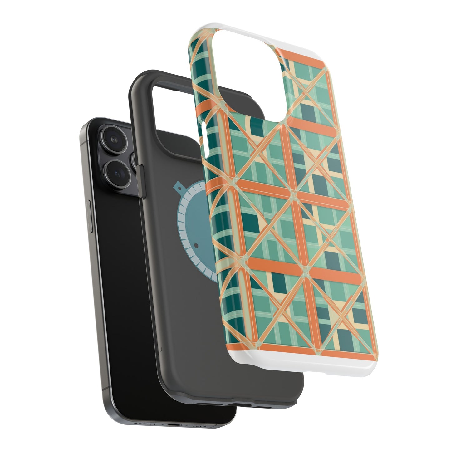 MagSafe Tough iPhone Case - Bertram Nyack Windowpane