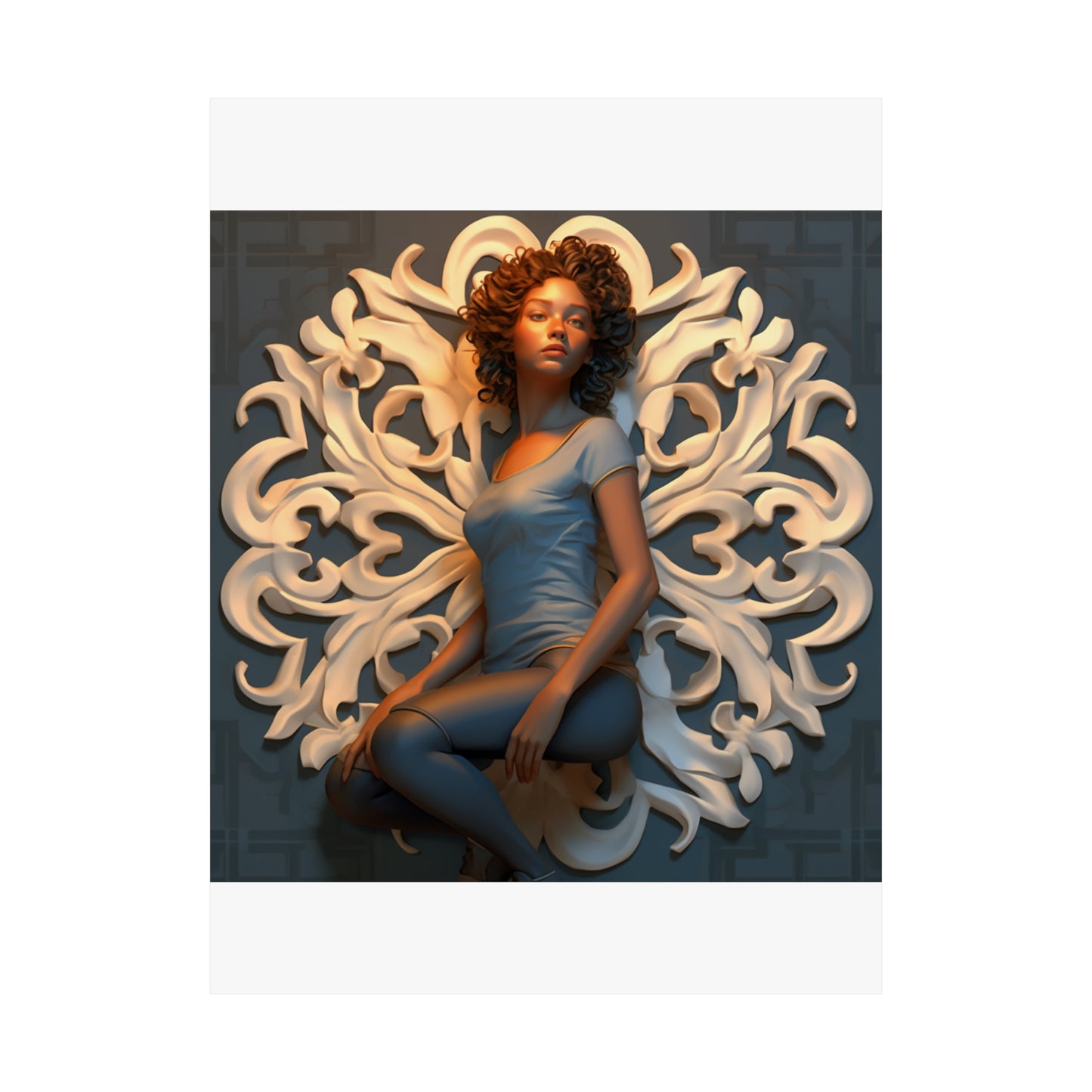 Matte Vertical Posters - Provencal Oil.