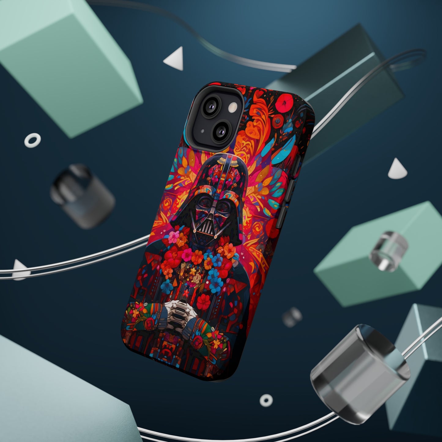 MagSafe Tough iPhone Case - Darth Vader Dia De Los Muertos