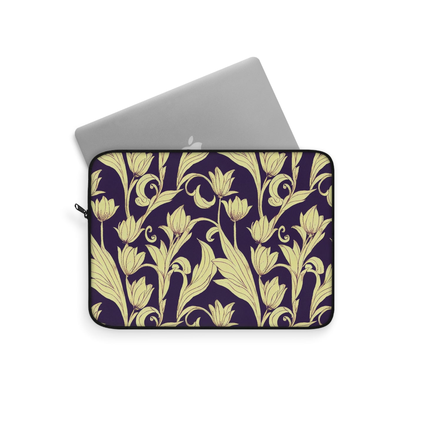 Laptop Sleeve - Baroque Blossom Damask