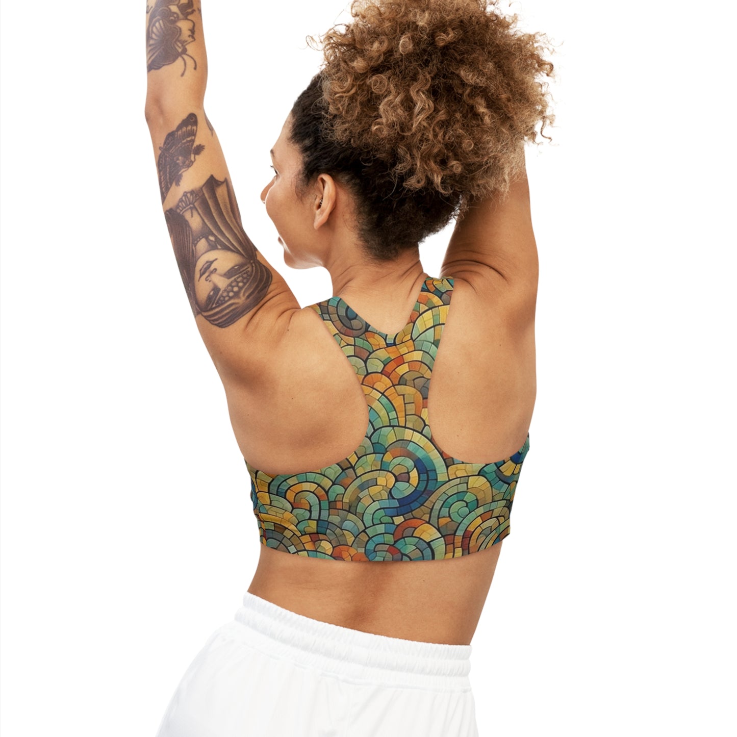 Sports Bra - PointillistNebula