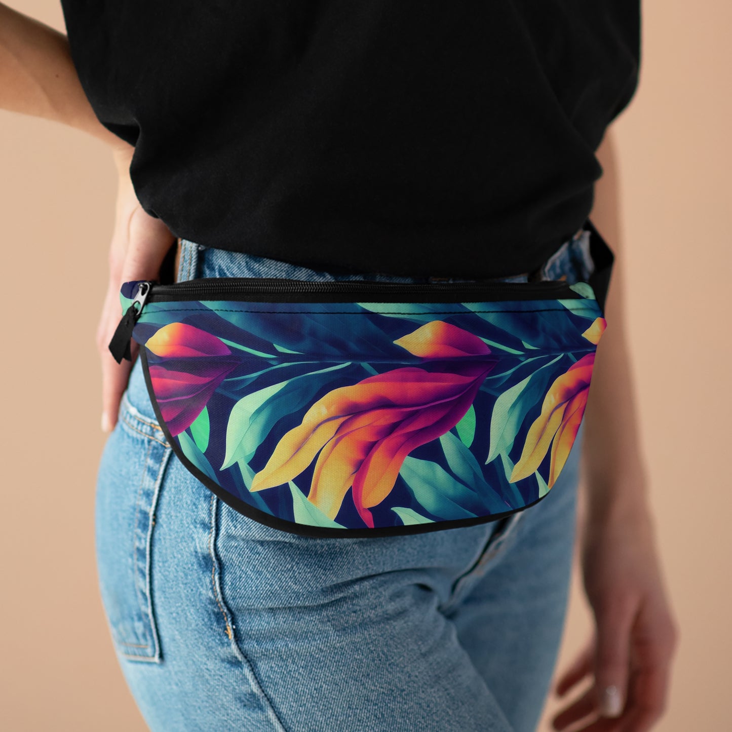 Fanny Pack/Bum Bag - Tropical Oasis