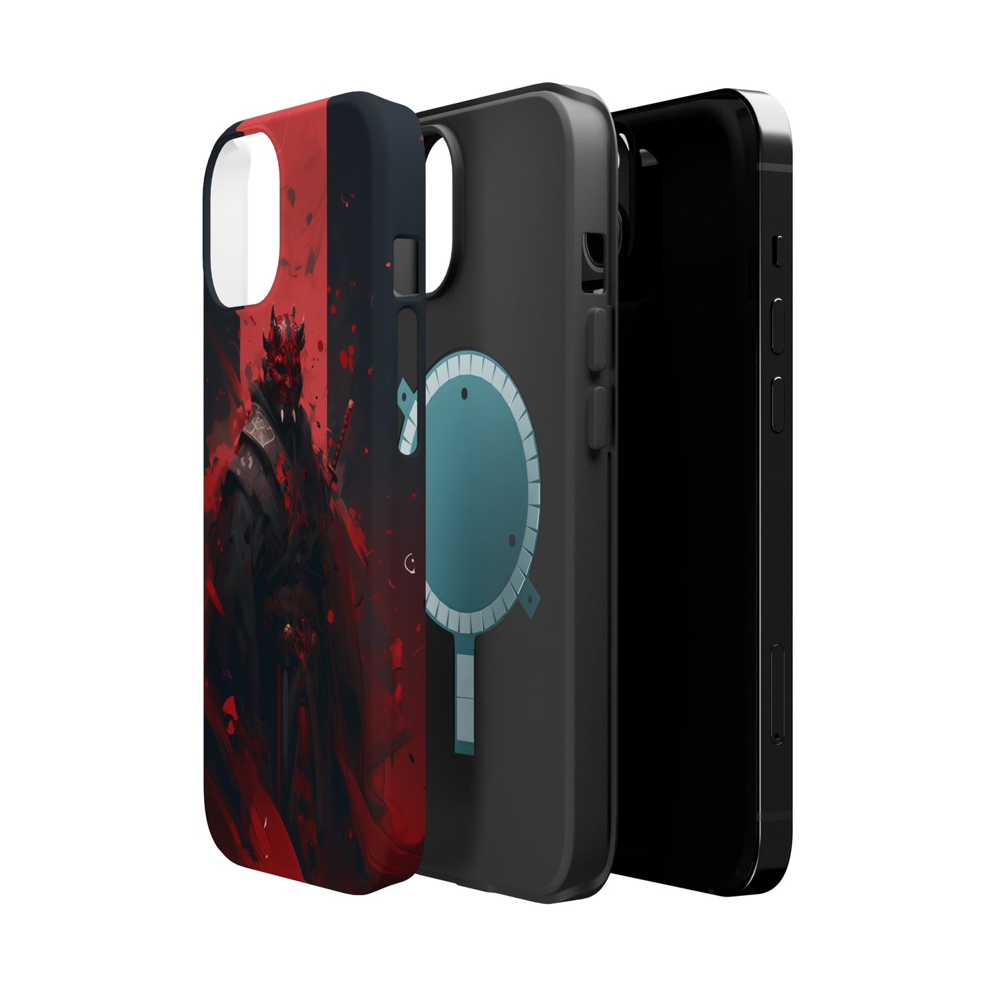 MagSafe Tough iPhone Case - Darth Maul Samurai High Detail