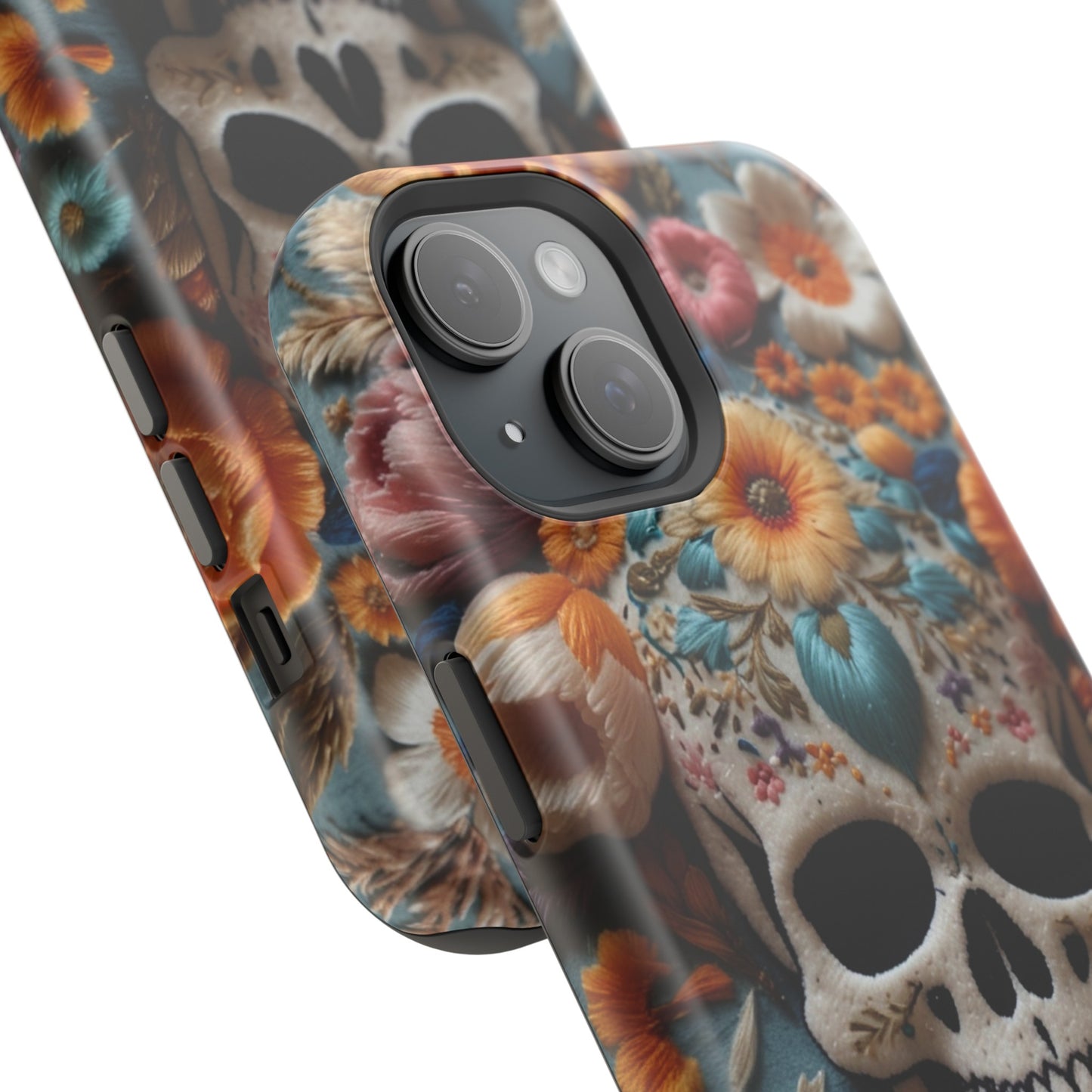 MagSafe Tough iPhone Case - "Embroidery Artistry"