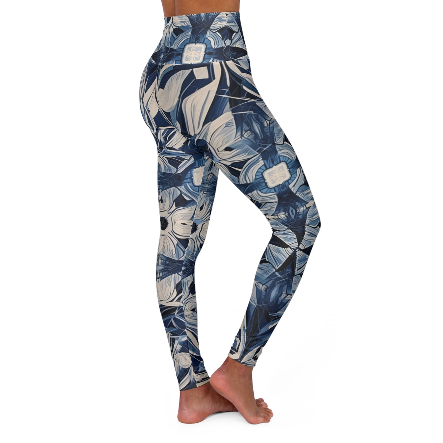 High Waisted Leggings - Petrus Provence