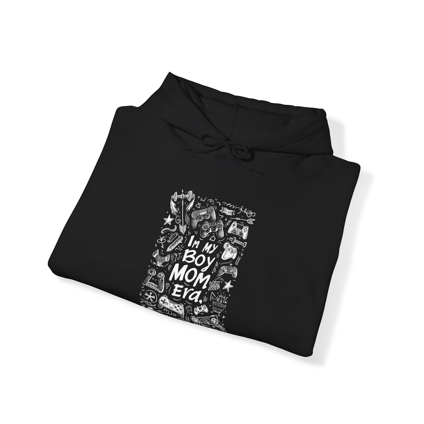Unisex Heavy Blend™ Hooded Sweatshirt - In My Boy Mom Era - Gamer