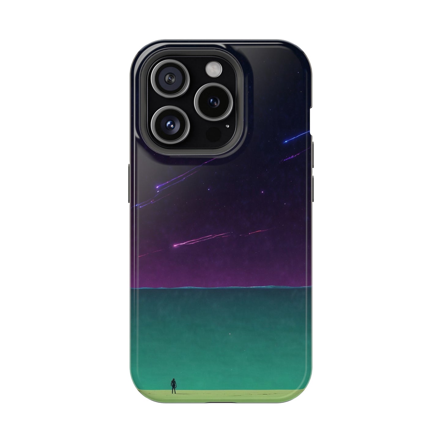 MagSafe Tough iPhone Case - Galactic Synthwave