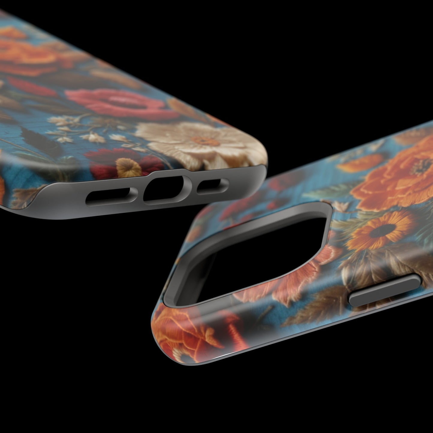 MagSafe Tough iPhone Case - Embroidered Artistry