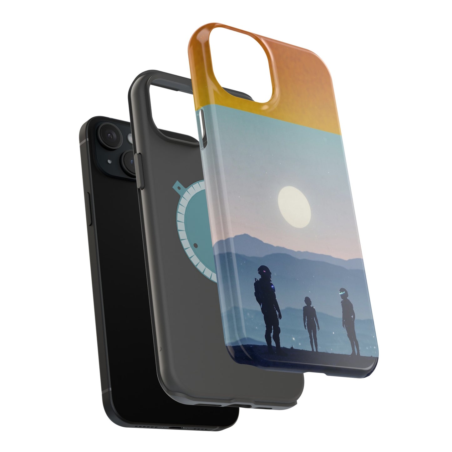MagSafe Tough iPhone Case - "Galactic Artistry"