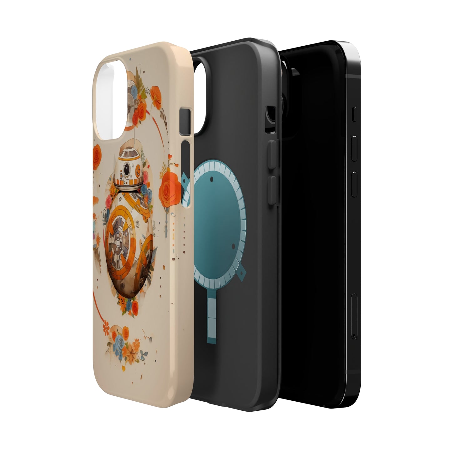 MagSafe Tough iPhone Case - BB-8 Paper Cut Craft Illustration