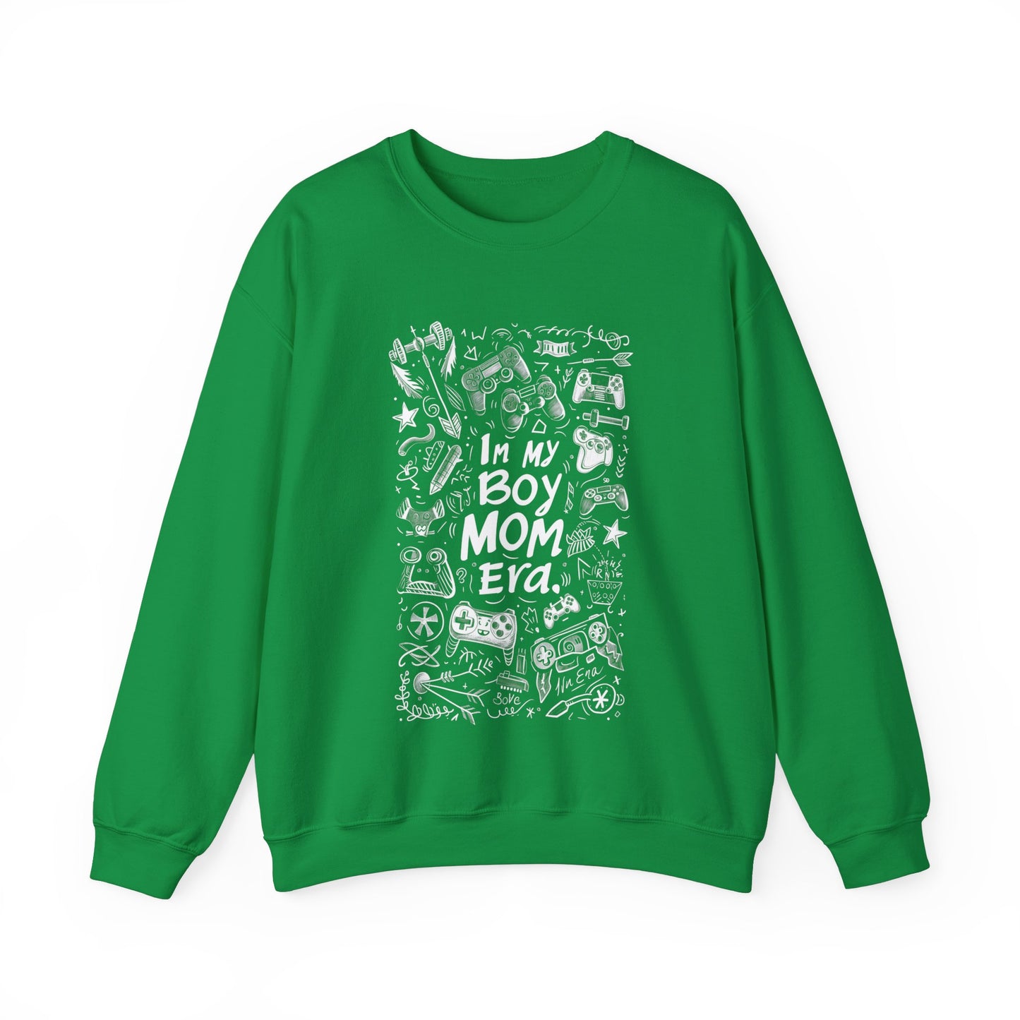 Unisex Heavy Blend™ Crewneck Sweatshirt - In My Boy Mom Era - Gamer
