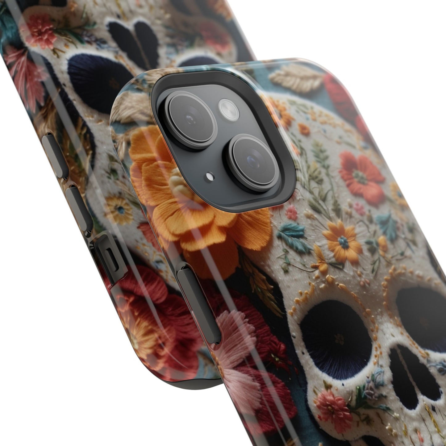 MagSafe Tough iPhone Case - "Embroidery Artistry"