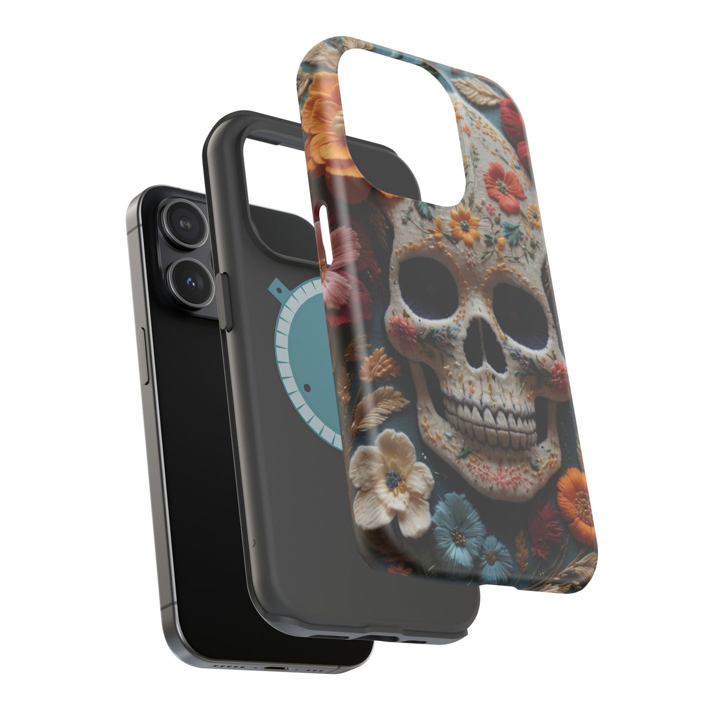 MagSafe Tough iPhone Case - "Embroidery Artistry"