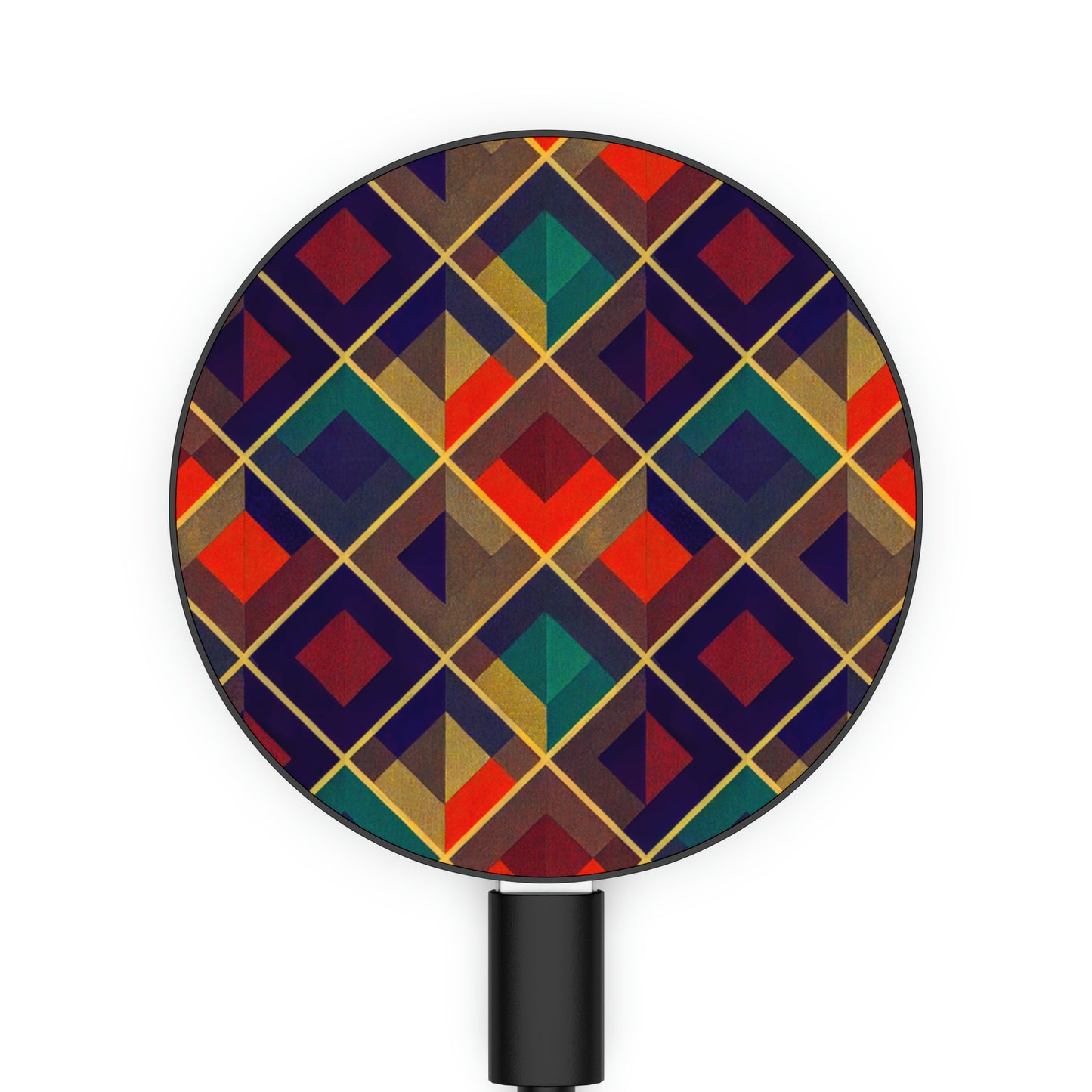 Magnetic Induction Charger - Herringbone Kaleidoscope