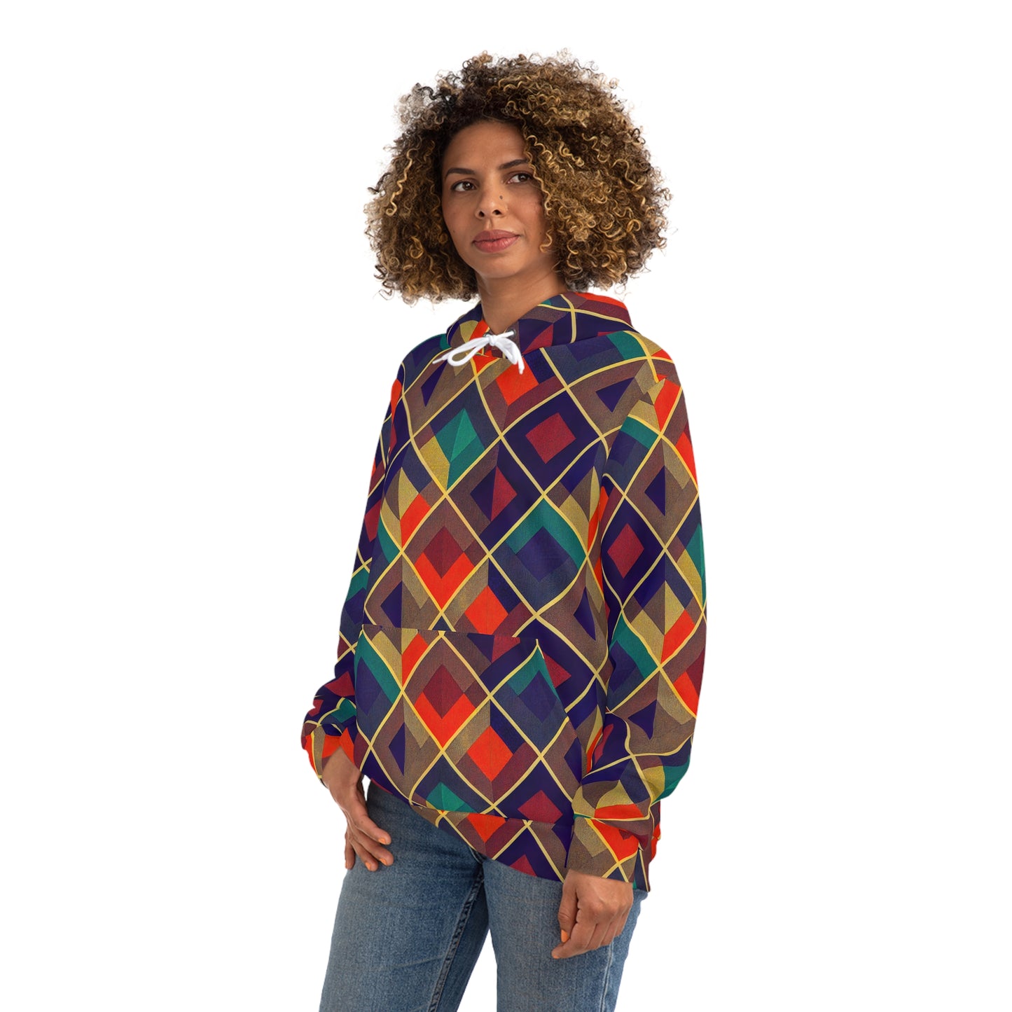 Hoodie - Herringbone Kaleidoscope