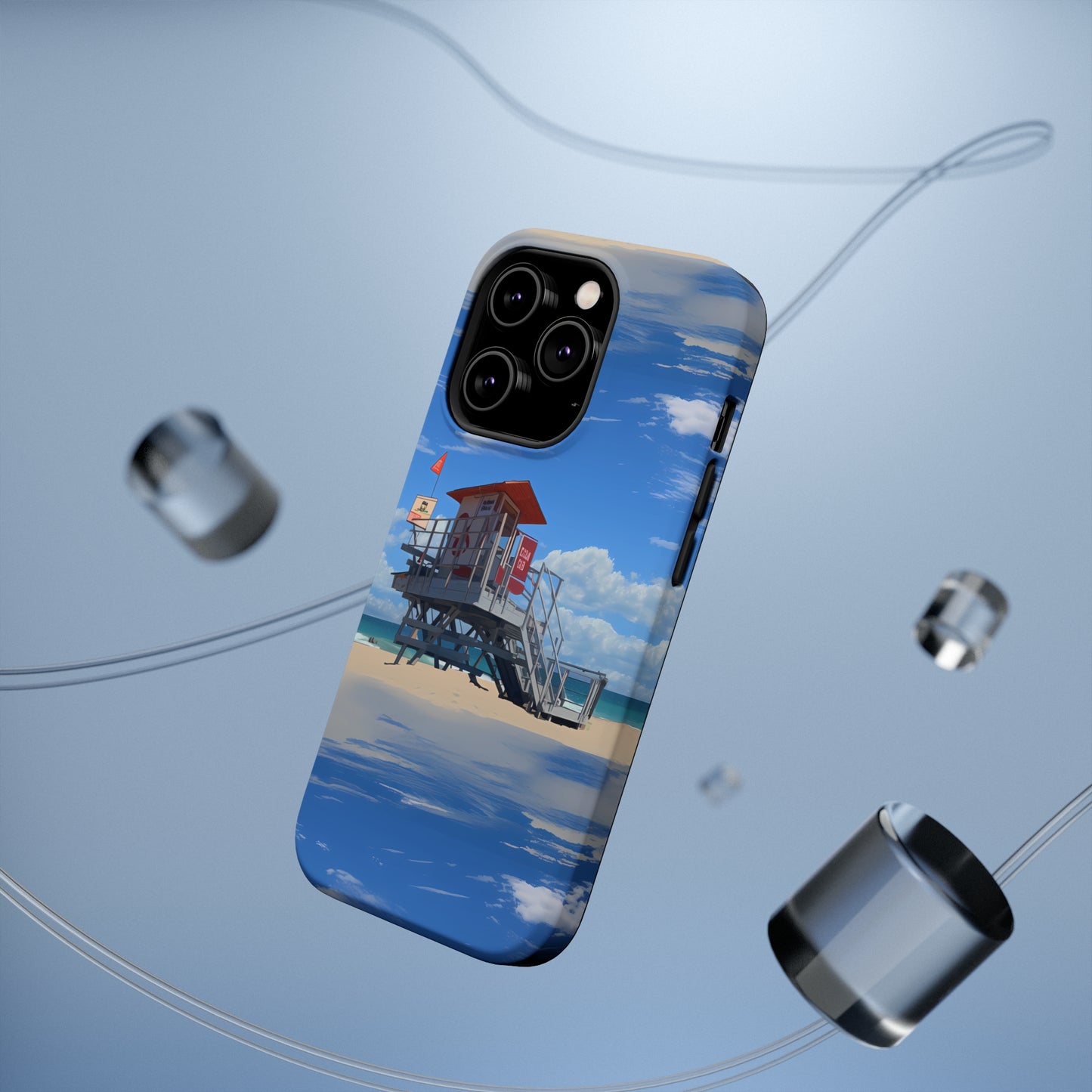 MagSafe Tough iPhone Case - Love and Santa Monica