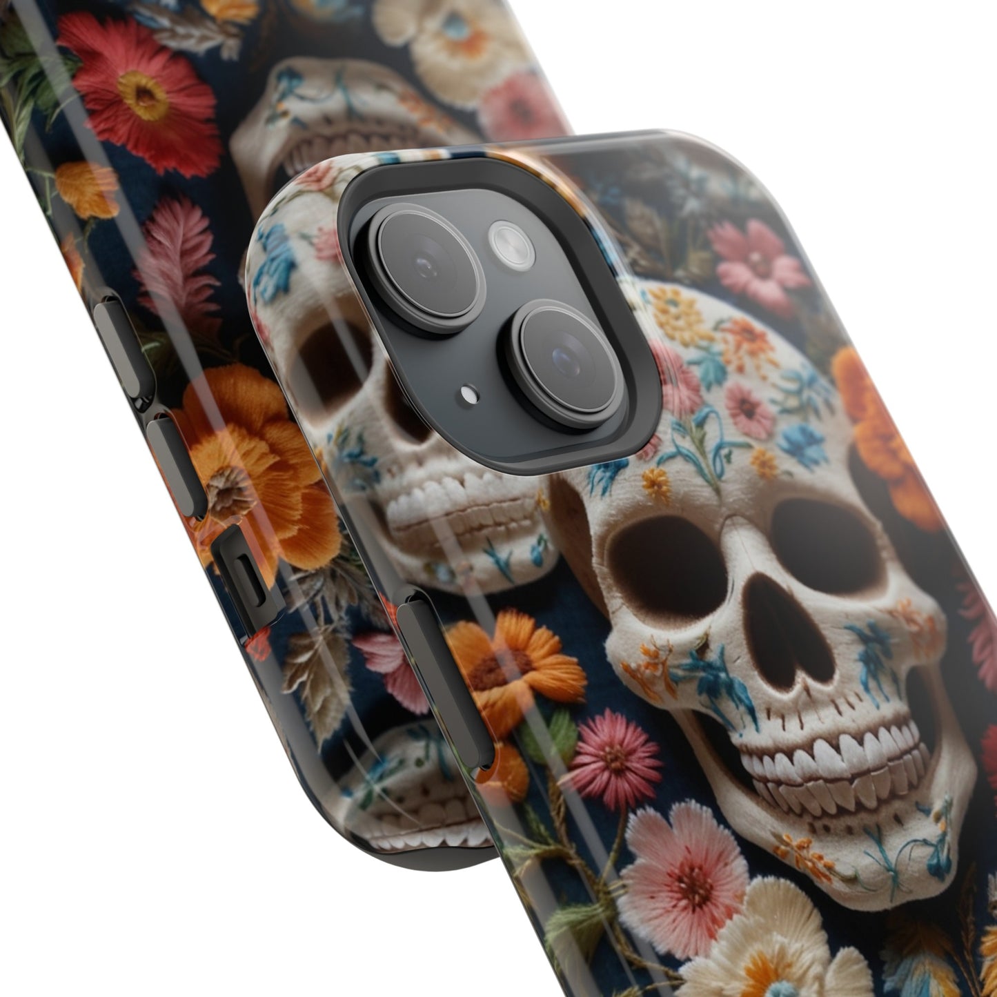 MagSafe Tough iPhone Case - "Embroidery Artistry"