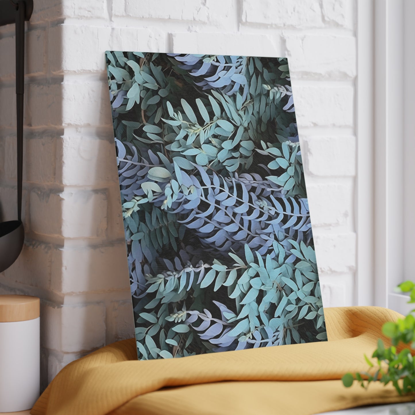 Glass Cutting Board - Purple Sage, Purple Sage