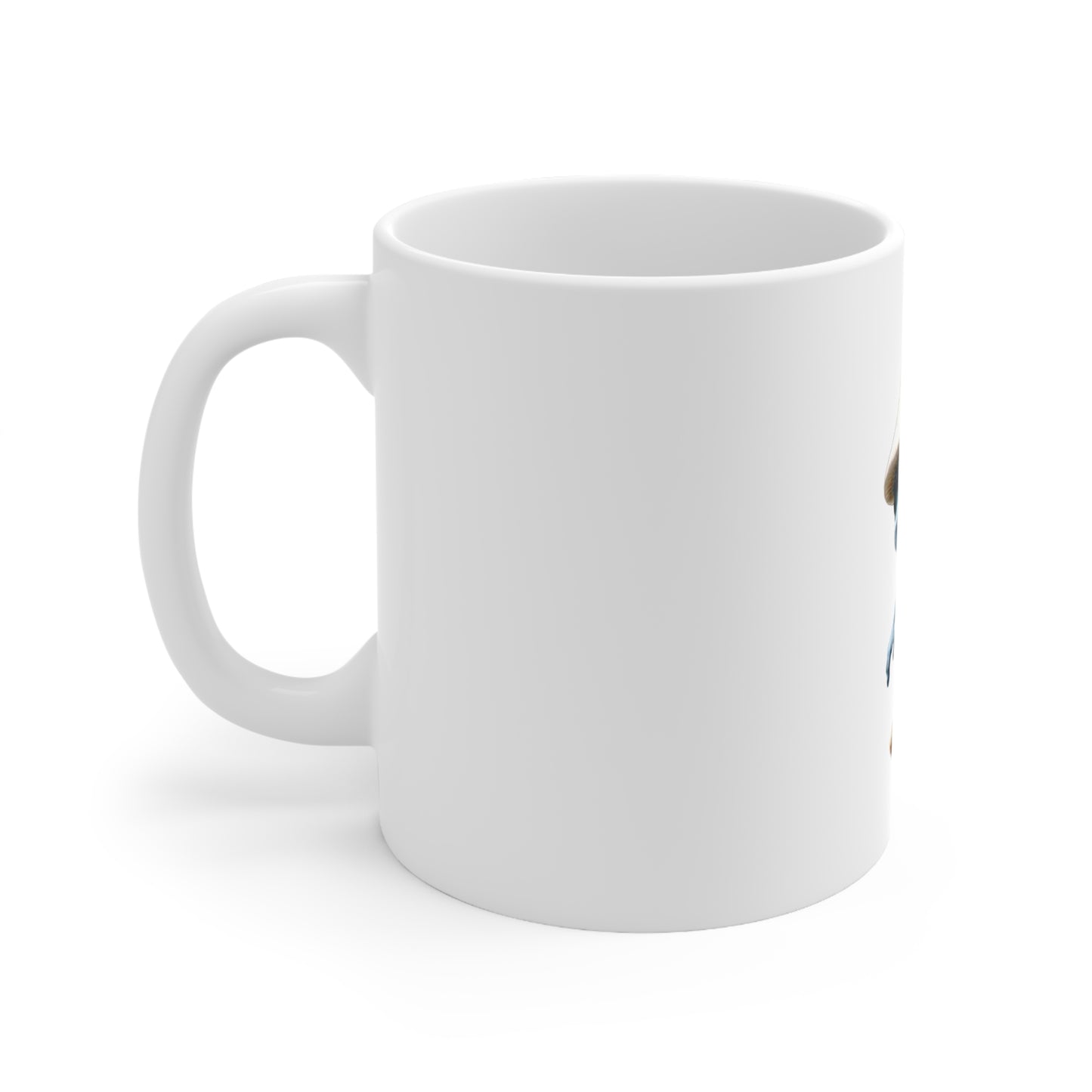 Ceramic Mug 11oz - SmurfCat WeLiveWeLoveWeLie