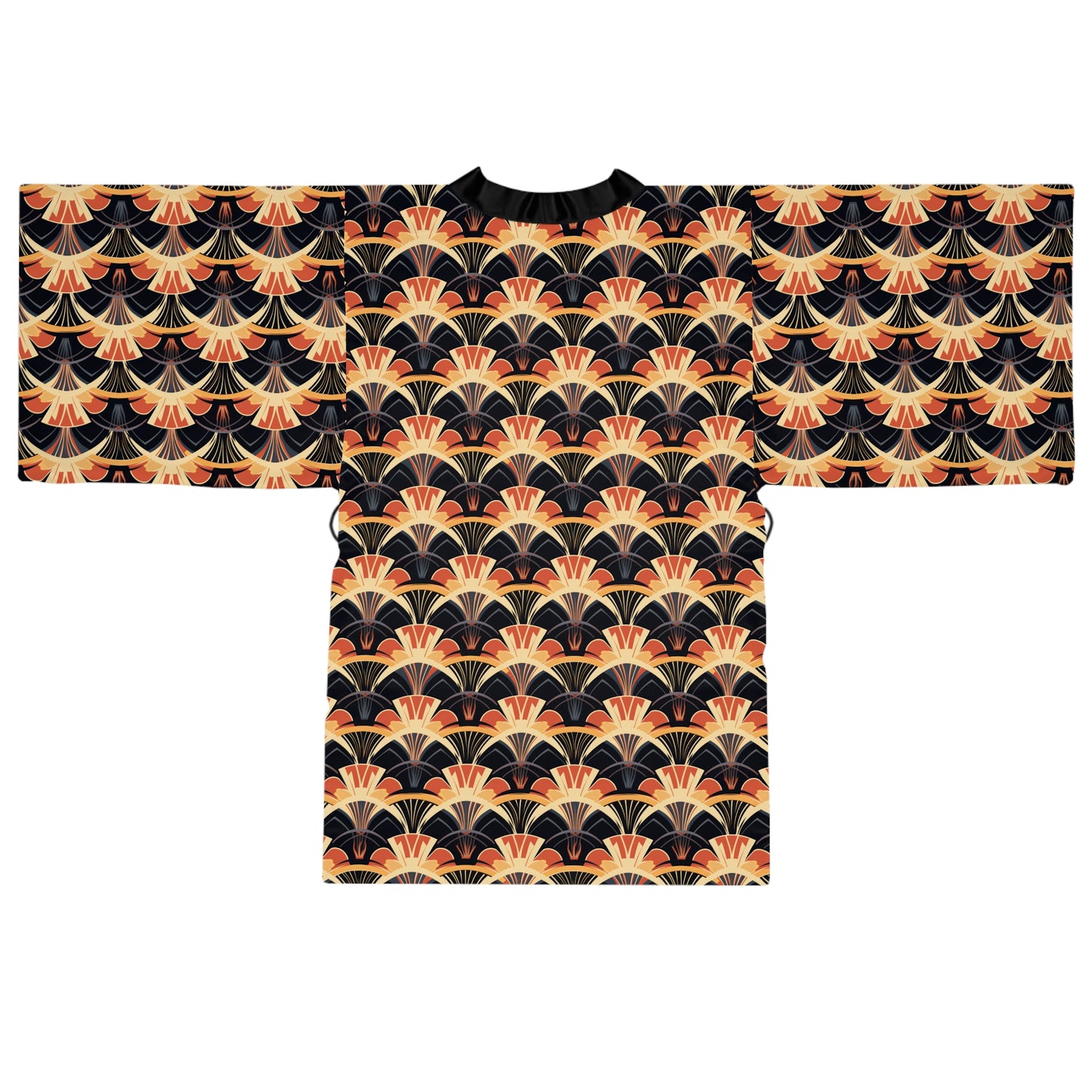Long Sleeve Kimono Robe - Gilded Highlights