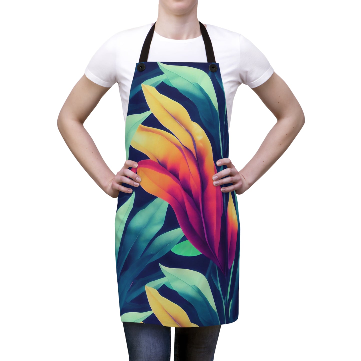 Canvas Apron - Tropical Oasis