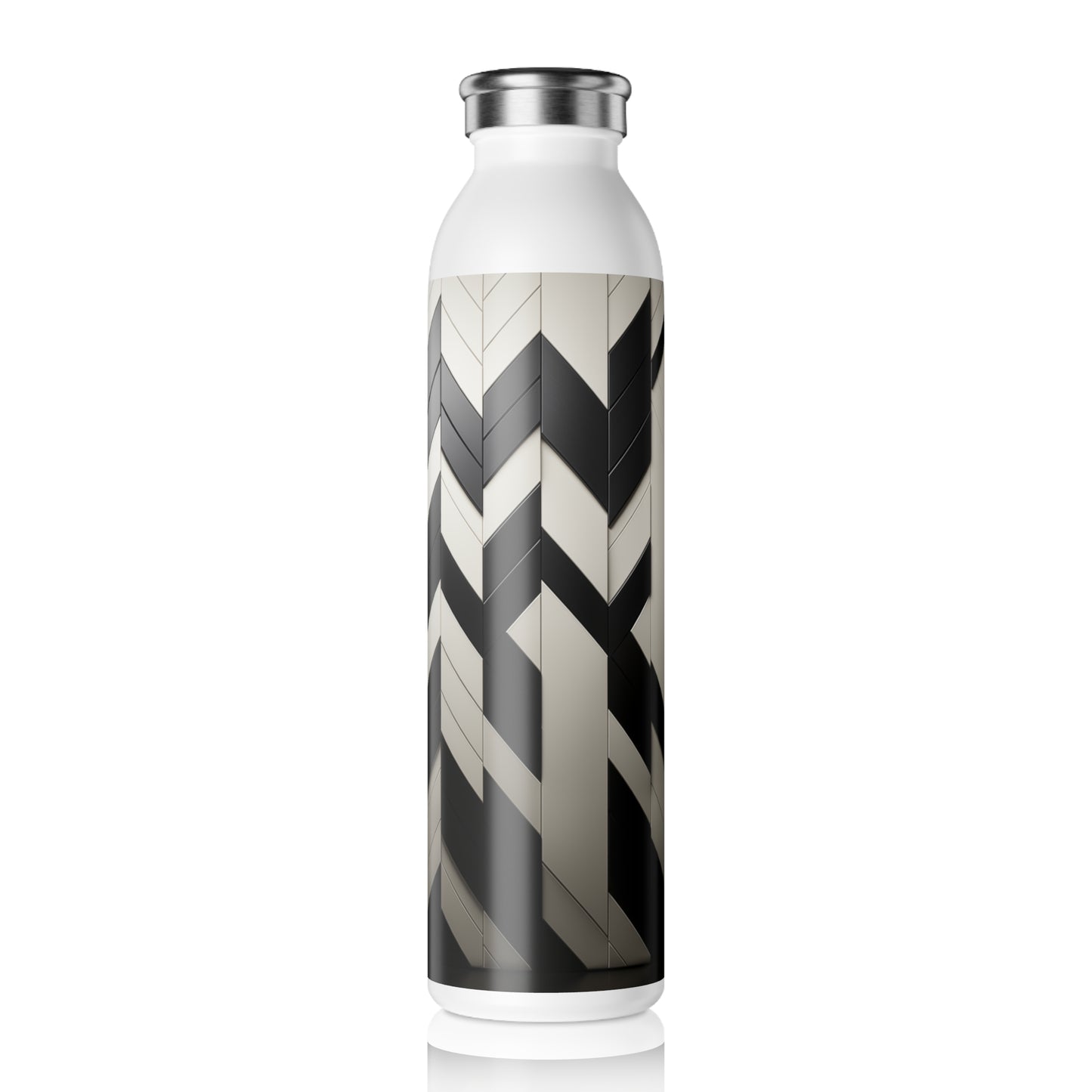 Slim Water Bottle - Chevrons for Aphrodite