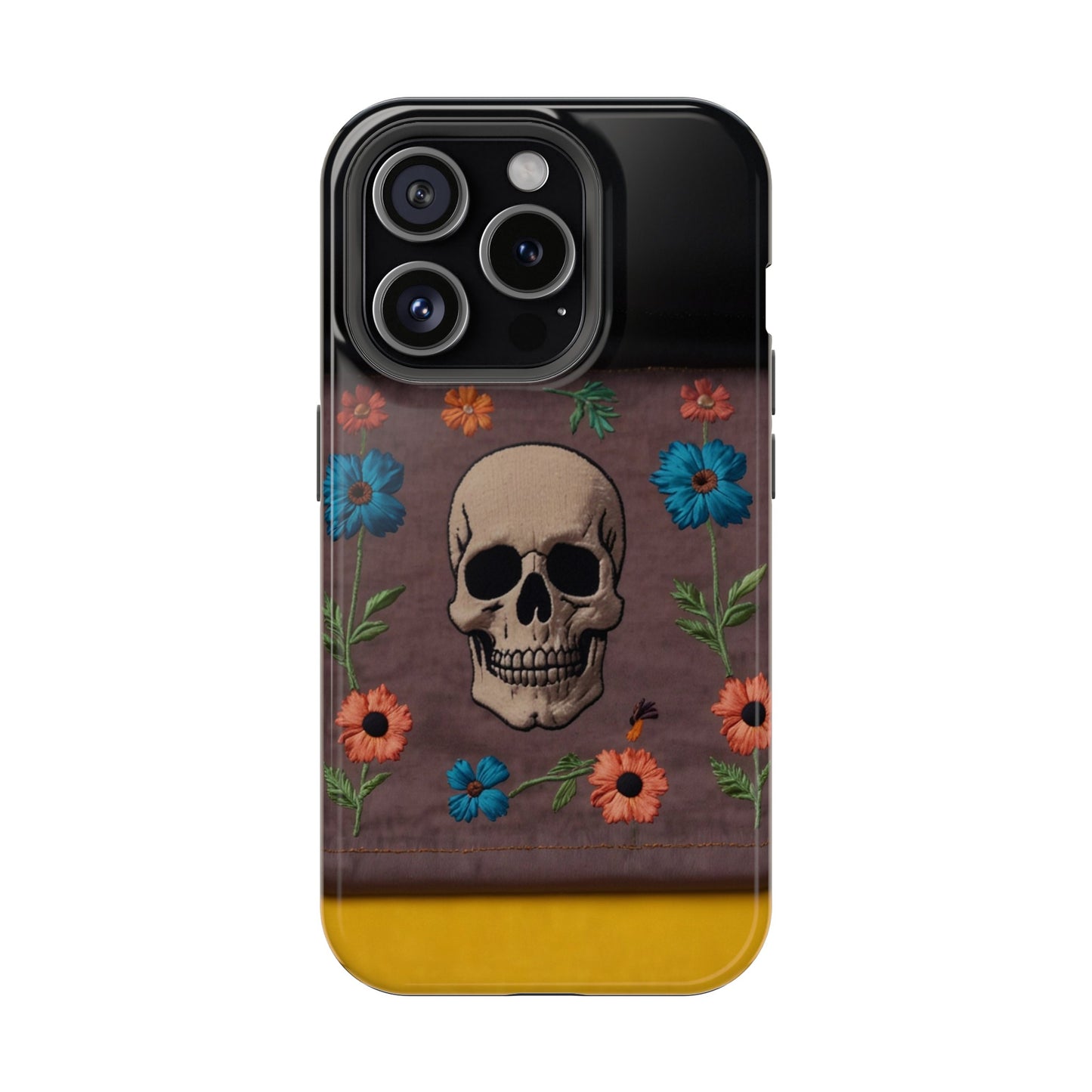 MagSafe Tough iPhone Case - "Boho Academia"