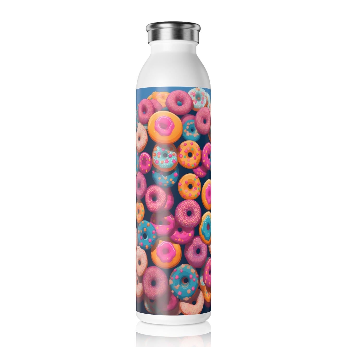 Slim Water Bottle - Gregoria Vajrasana Anime Donuts