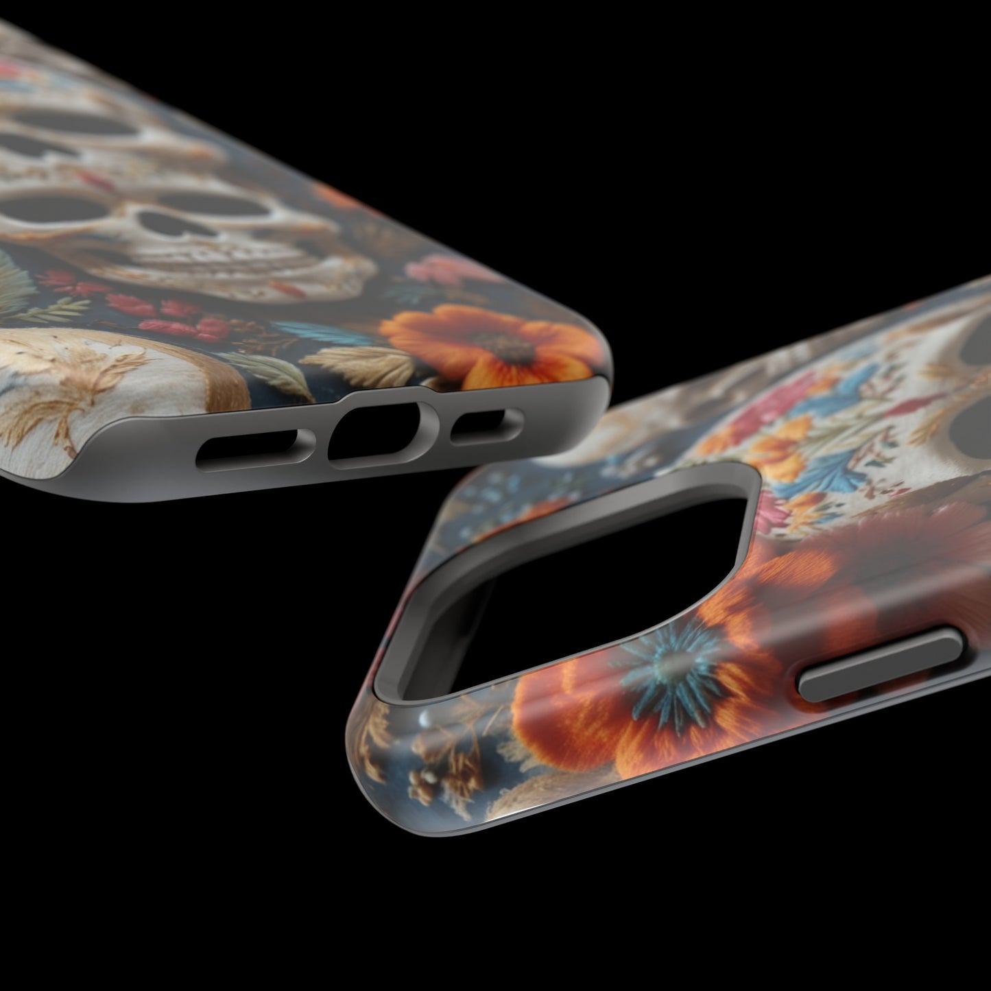MagSafe Tough iPhone Case - "Artistic Embroidery"