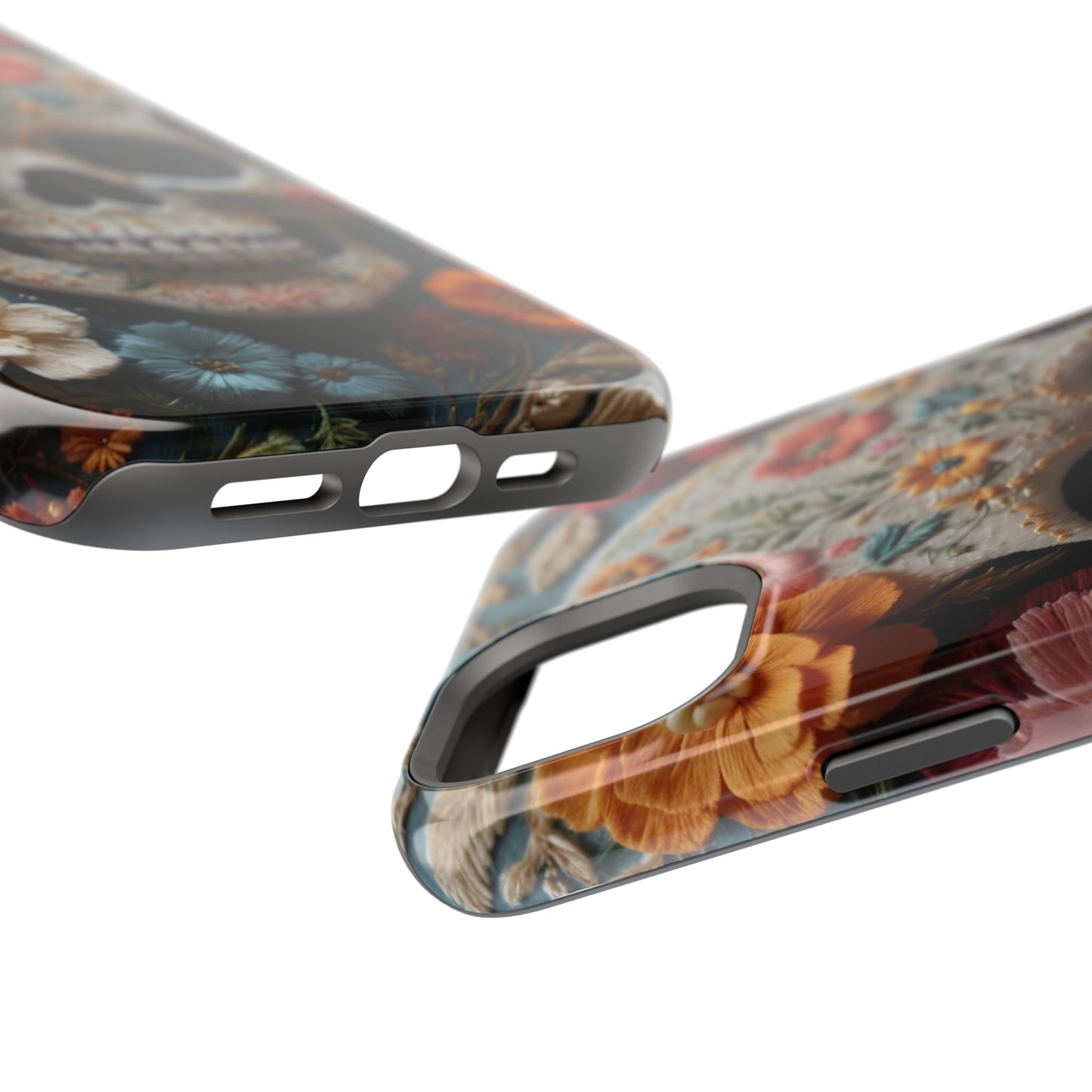 MagSafe Tough iPhone Case - "Embroidery Artistry"