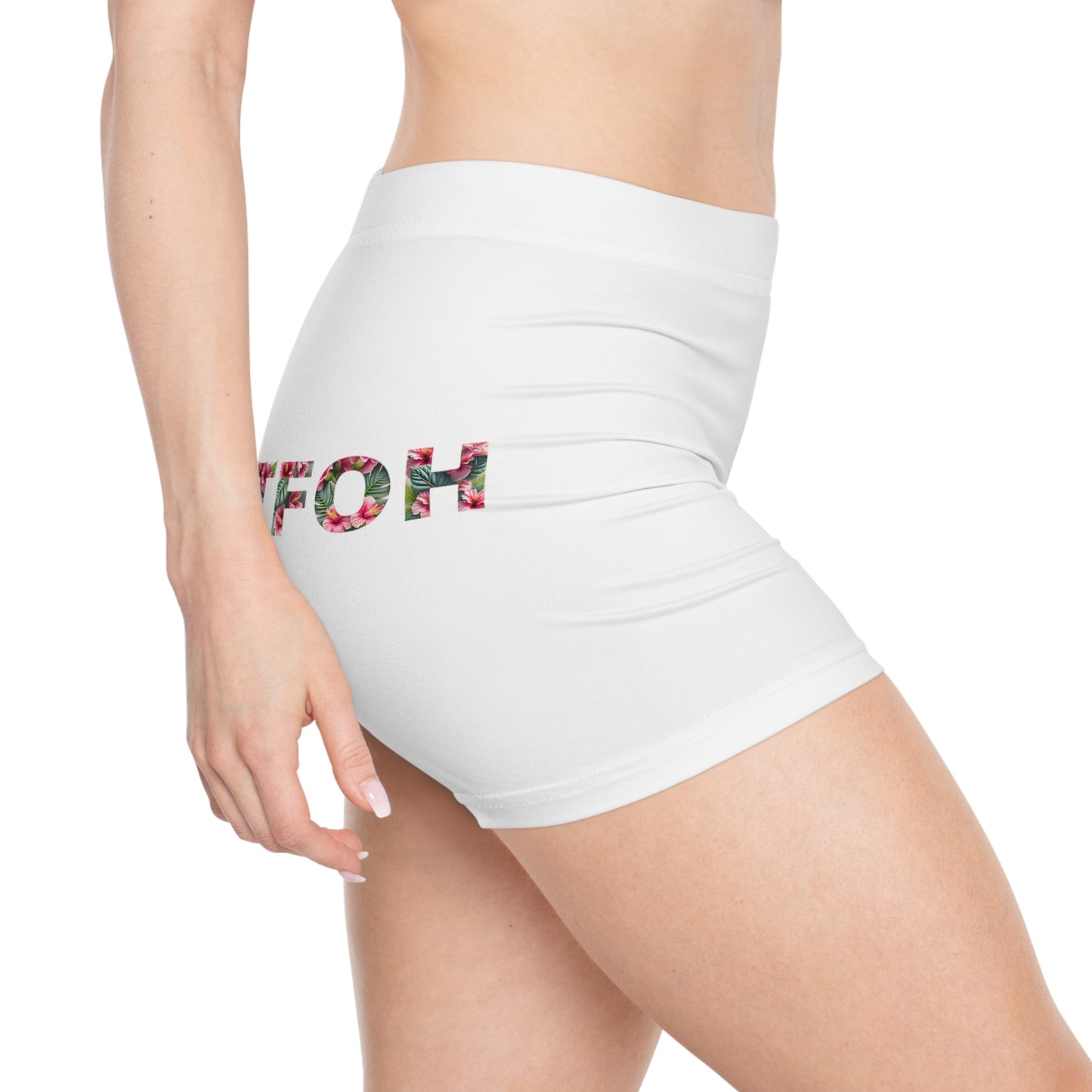 Women's Workout Shorts | GYAT TFOH Hawaiian Hibiscus