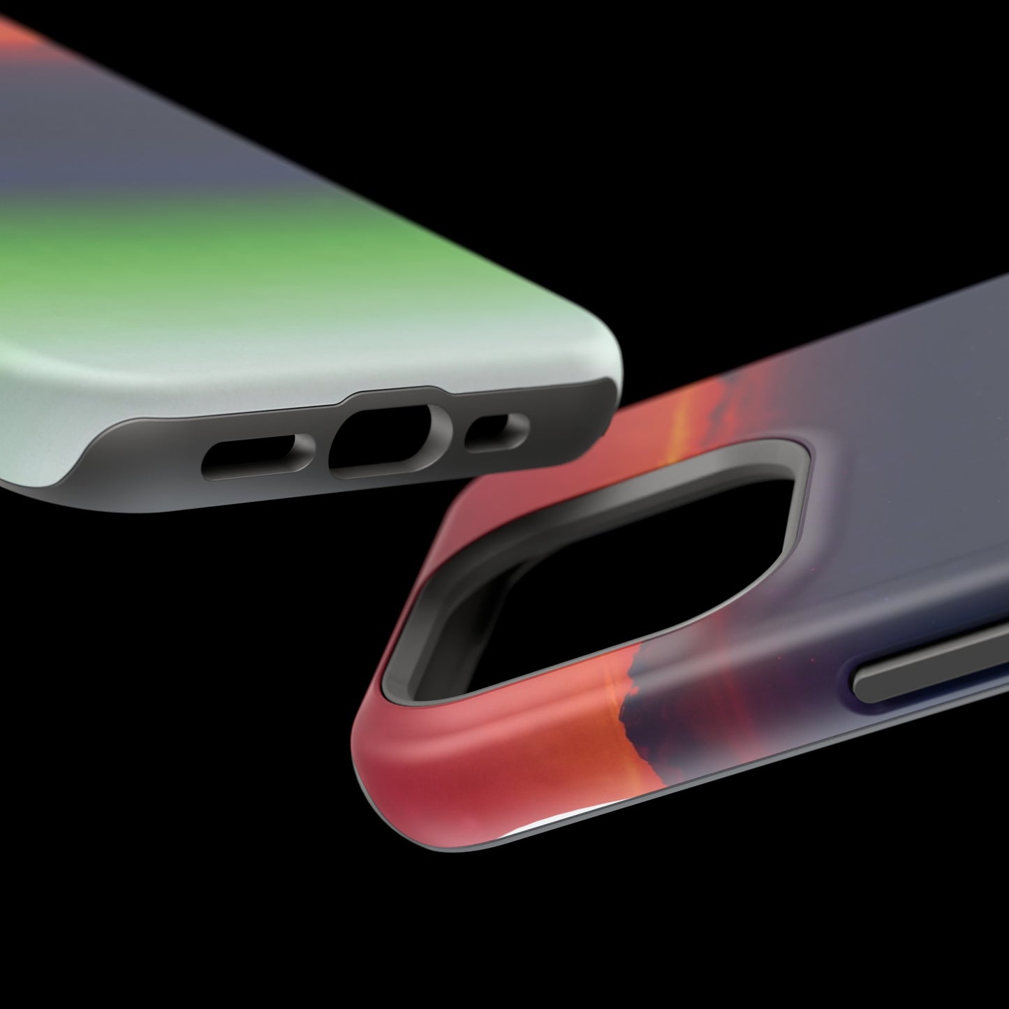 MagSafe Tough iPhone Case - "Cosmic Cyberpunk"