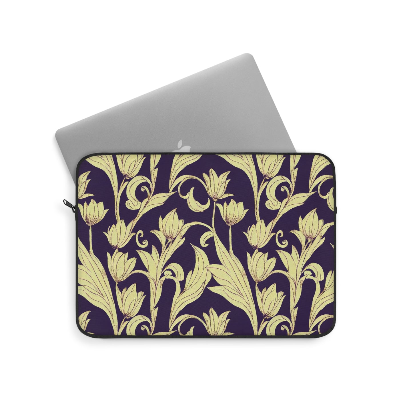Laptop Sleeve - Baroque Blossom Damask