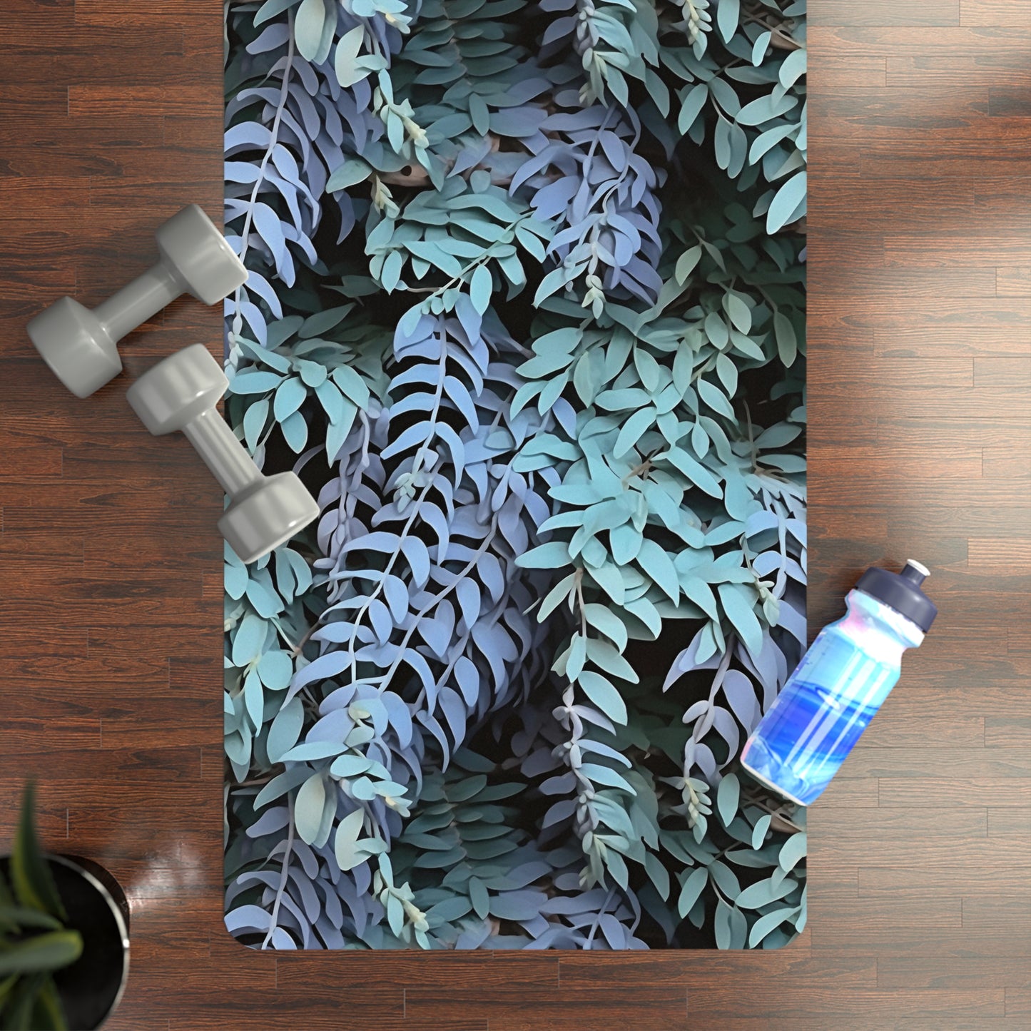 Rubber Yoga Mat- Purple Sage, Purple Sage .jpg