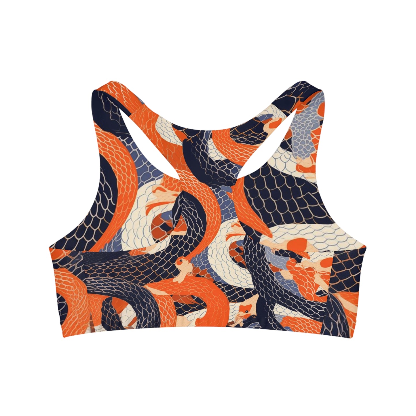 Sports Bra - Neville Marichyasana Snakes
