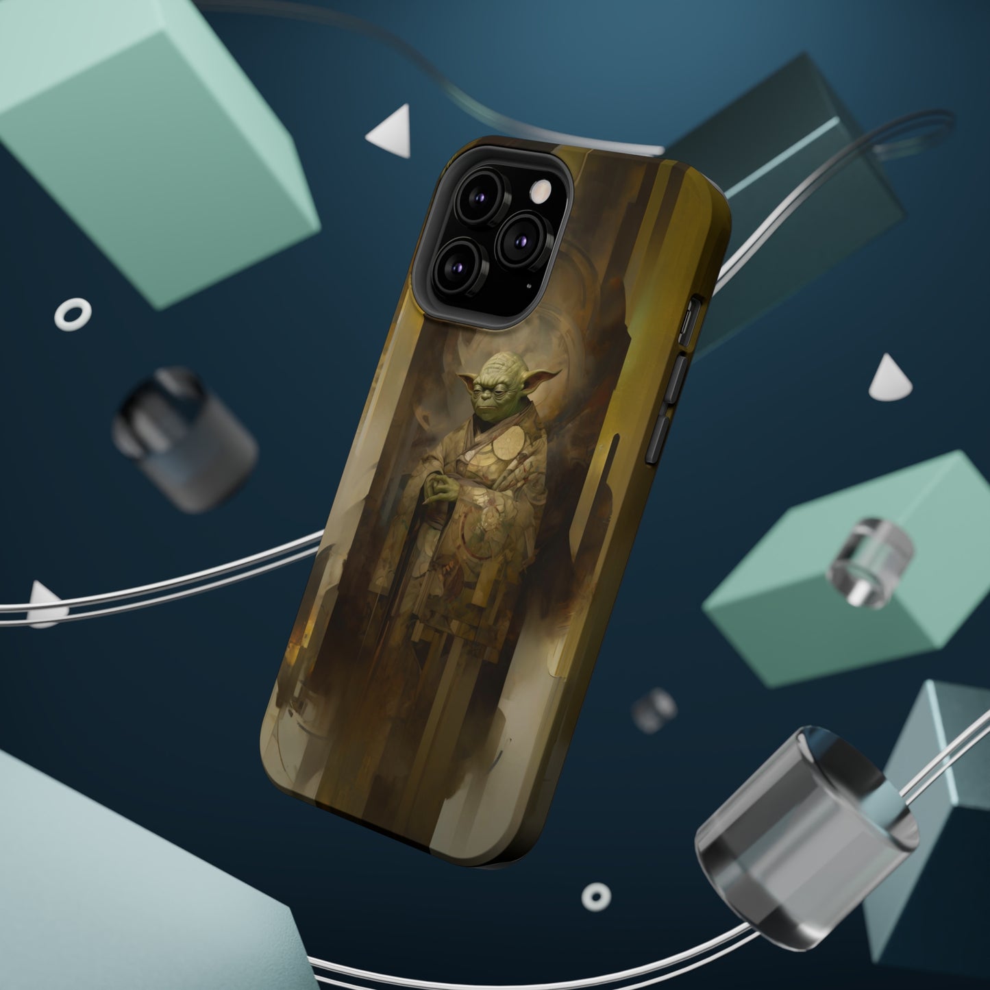 MagSafe Tough iPhone Case - Yoda Yukiyo E Art Portrait