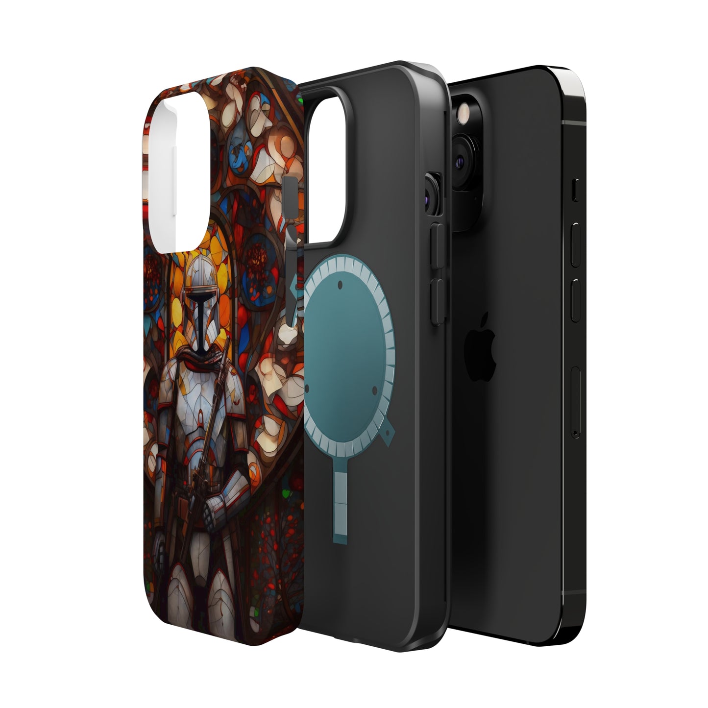 MagSafe Tough iPhone Case - Snow trooper Catholic Stained Glass Window