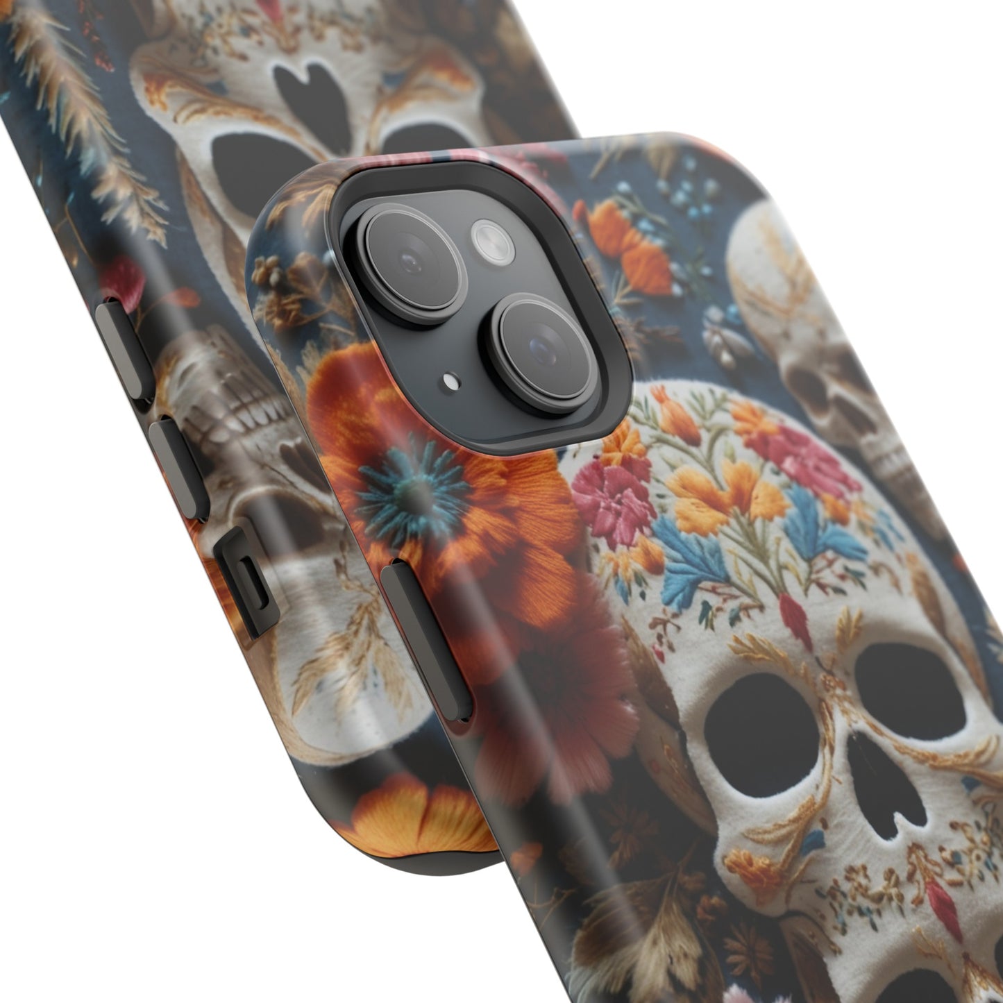 MagSafe Tough iPhone Case - "Artistic Embroidery"