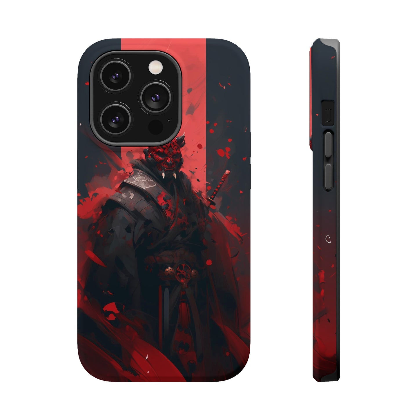 MagSafe Tough iPhone Case - Darth Maul Samurai High Detail