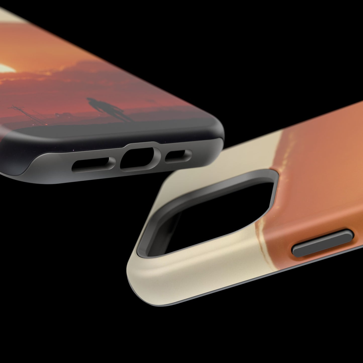 MagSafe Tough iPhone Case - Galactic Synthwave