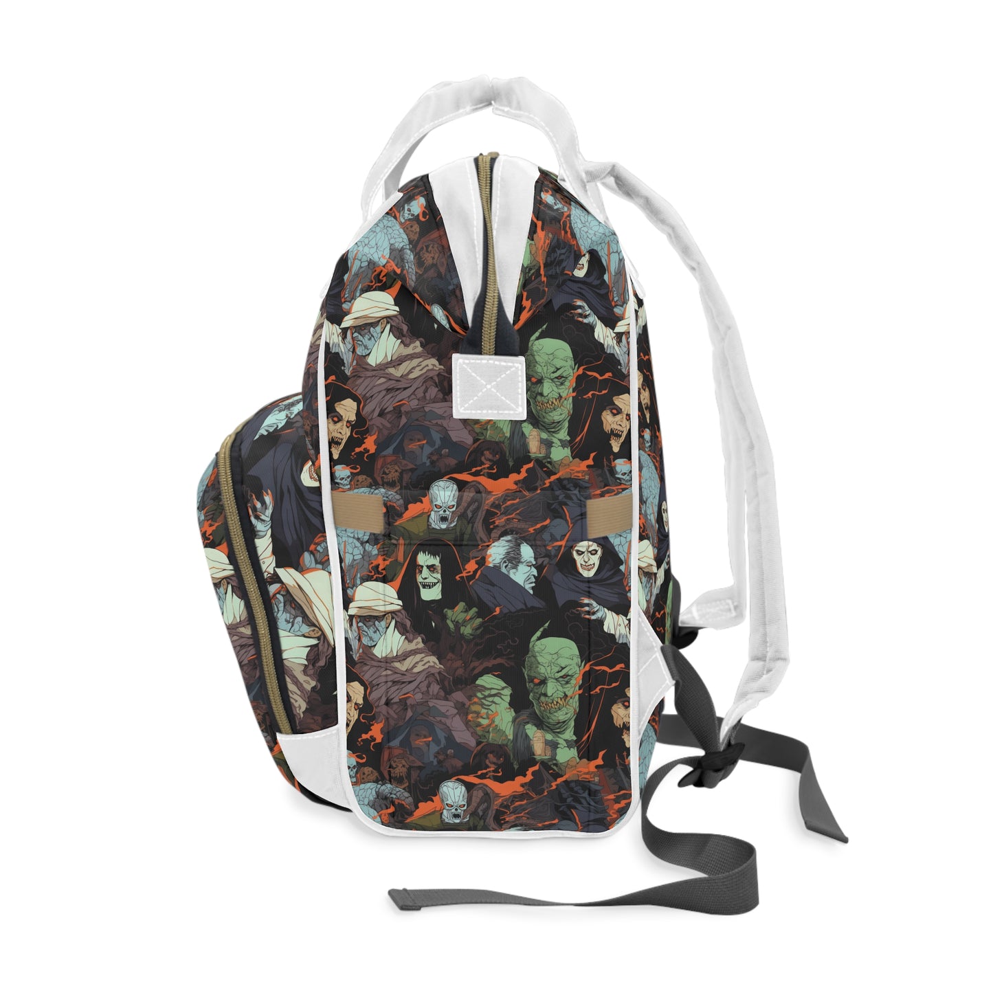 Diaper Bag - Spooky Monsters Anime Alpha
