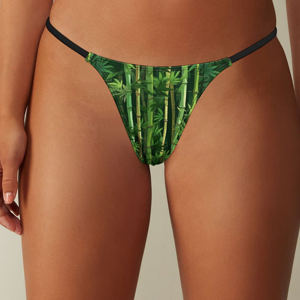 Women's Thin Thong - Secret Forest