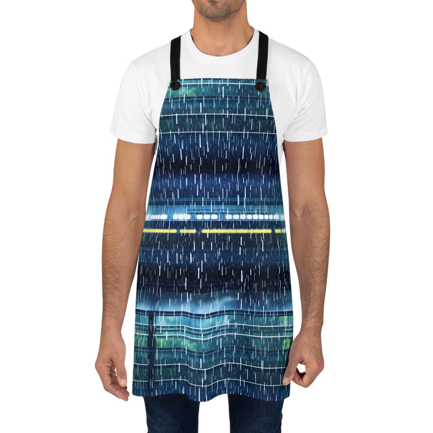 Canvas Apron - Bullet Train Typhoon