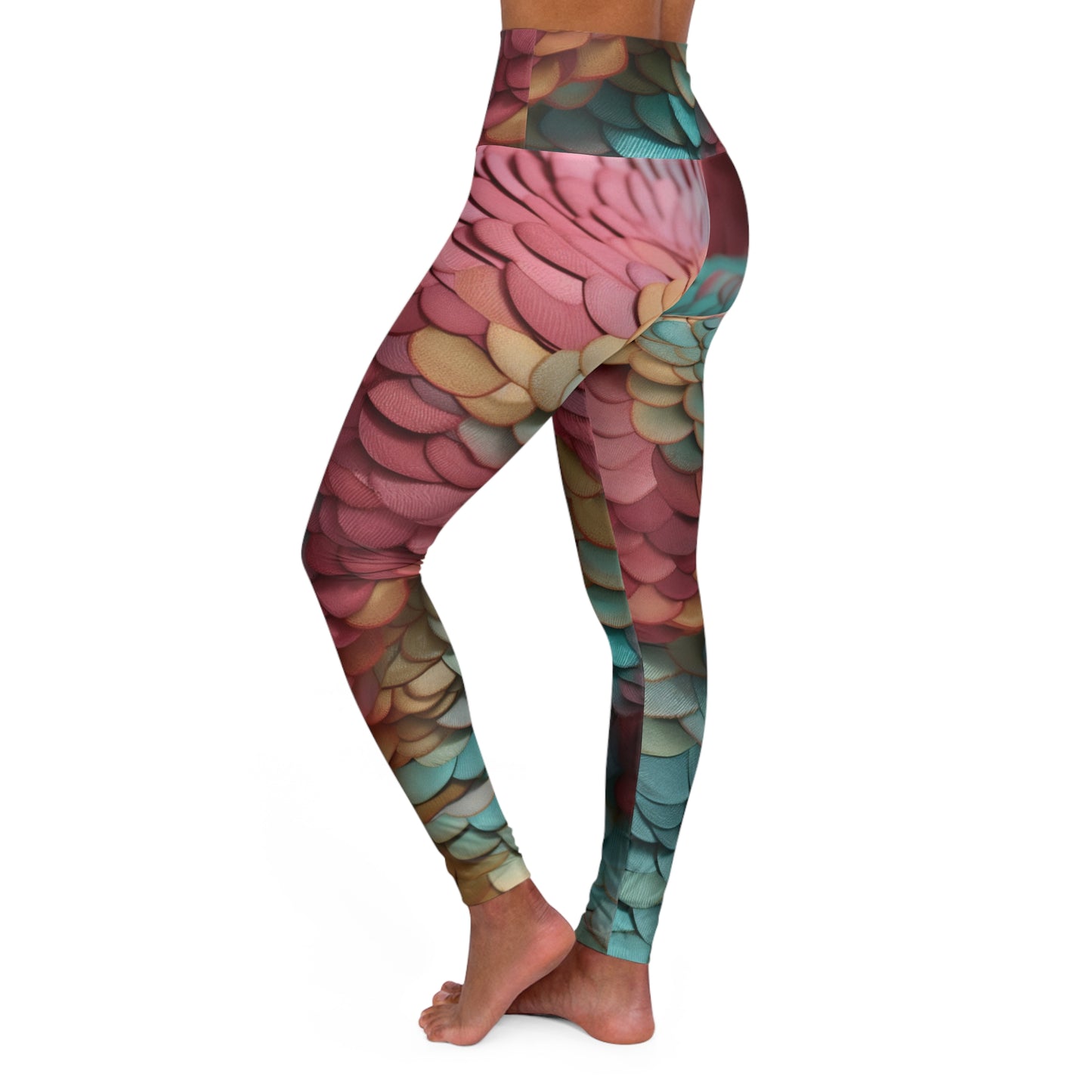 High Waisted Leggings - PinoLombardiaAbstract