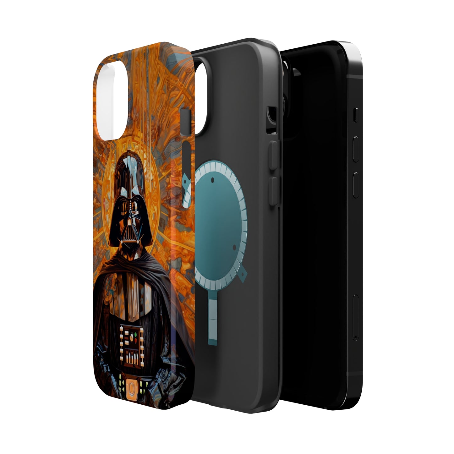 MagSafe Tough iPhone Case - Darth Vader Futurism