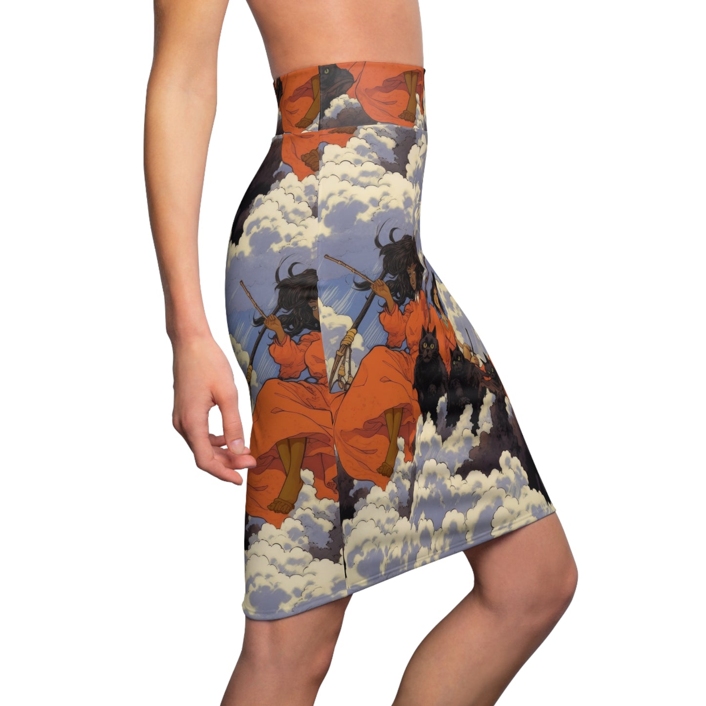 Pencil Skirt - Teenage Witches Black Girl Magic