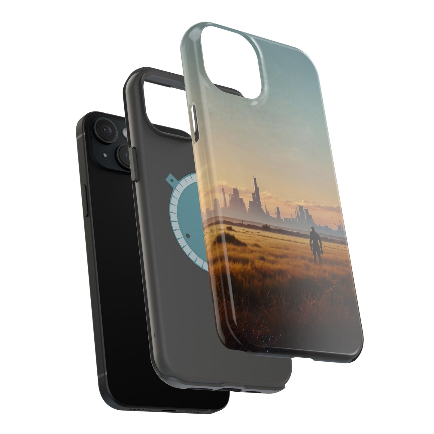 MagSafe Tough iPhone Case - "Cyberpunk Masterpiece"
