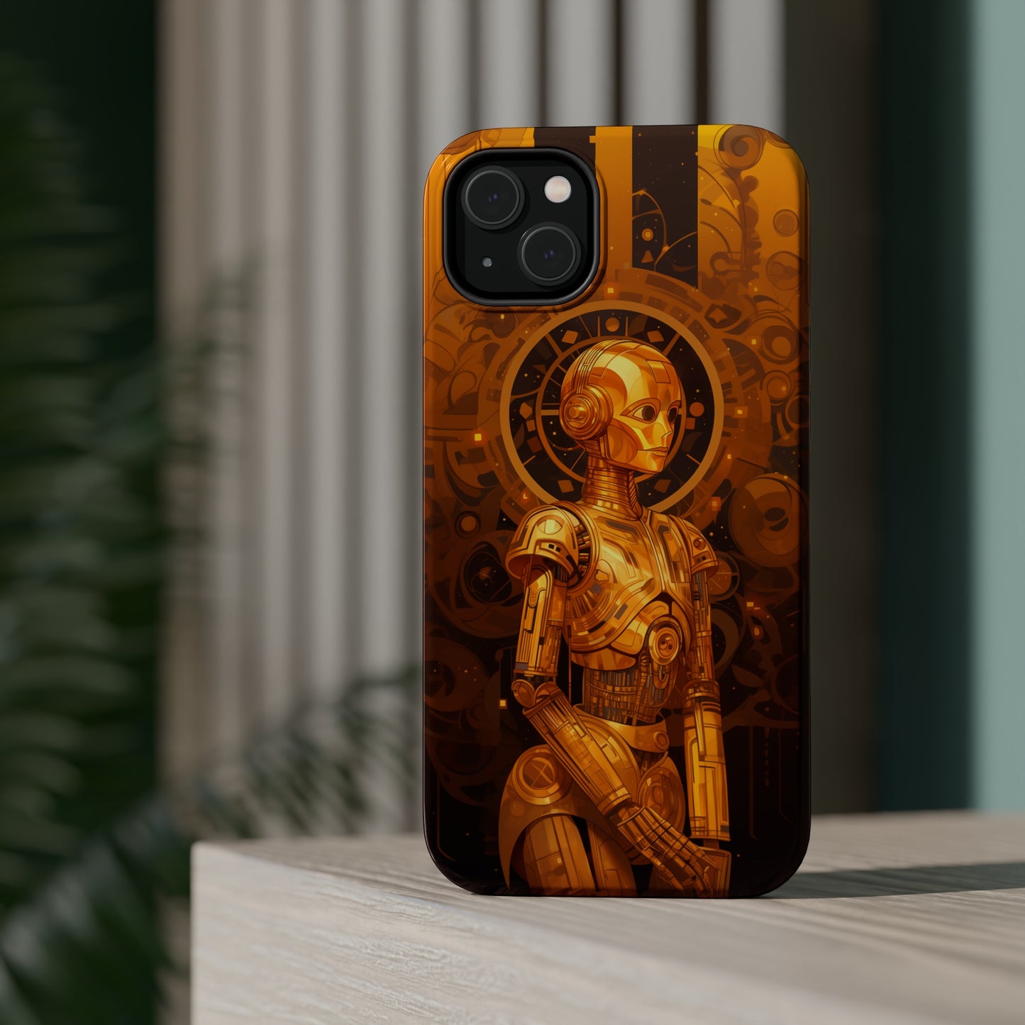 MagSafe Tough iPhone Case - C3P0 Art Nouveau